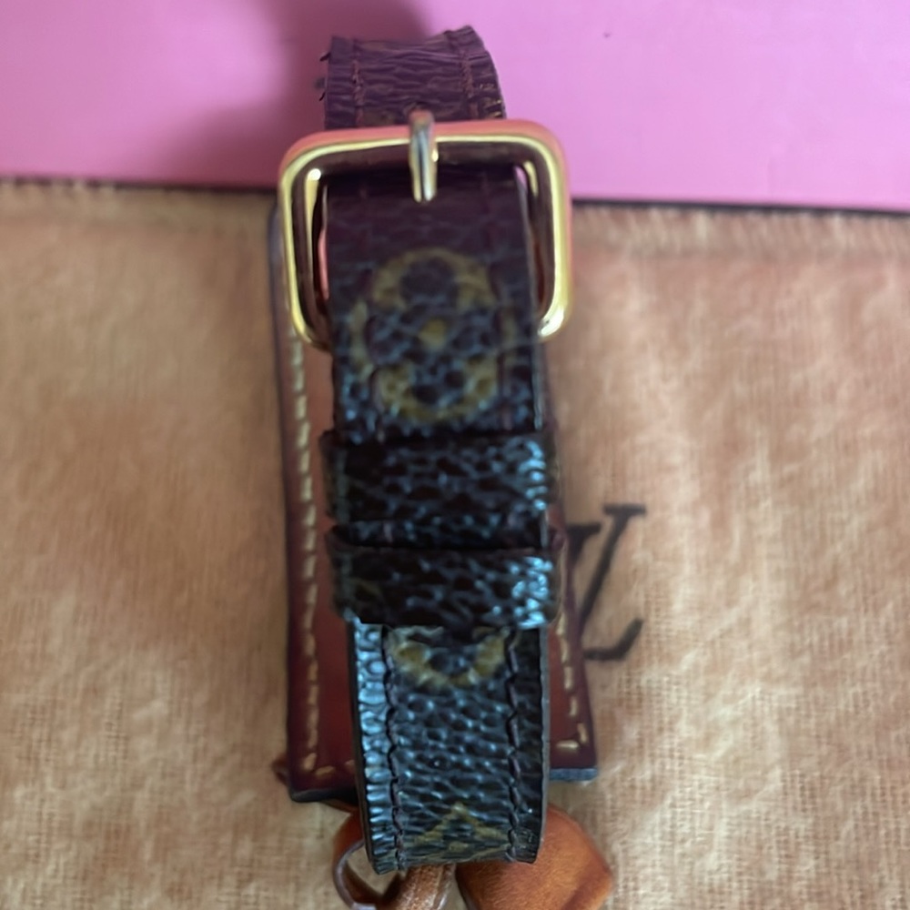Louis Vuitton Monogram Canvas Bow Address ID Bracelet - Picture 3 of 15